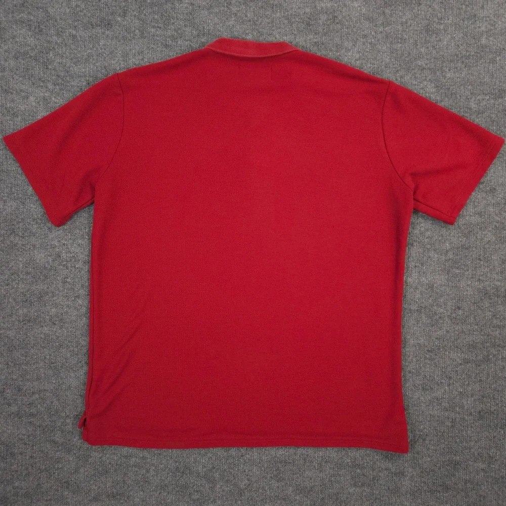 Jordan University‎ of Oklahoma Sooners Polo Shirt Mens L Red Jumpman Collegiate